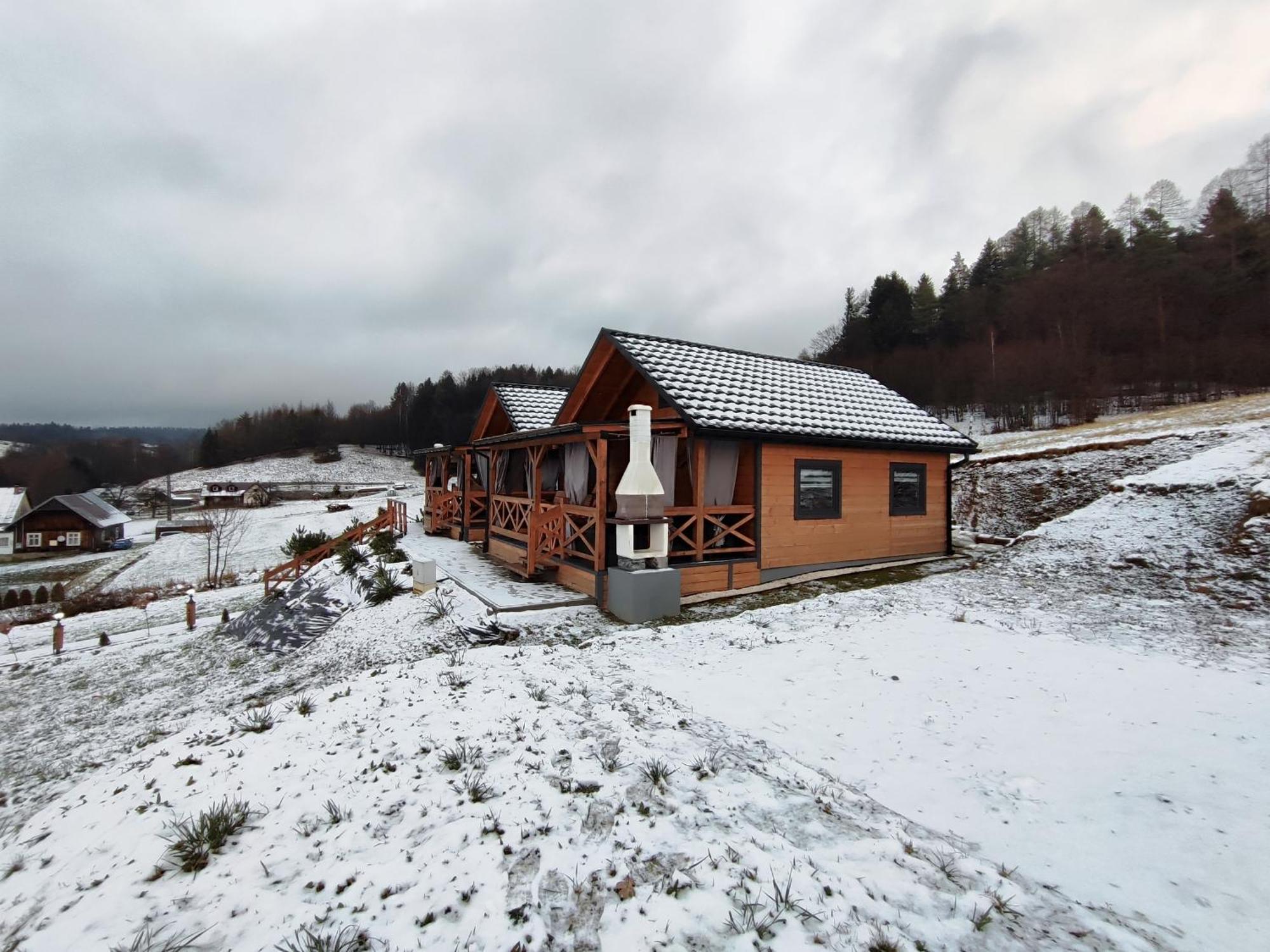 Chatka Niedzwiadka Bezmichowa Dolna Exterior foto